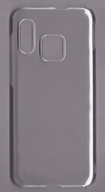 Galaxy A30 SCV43 無地 スマホカバー クリア